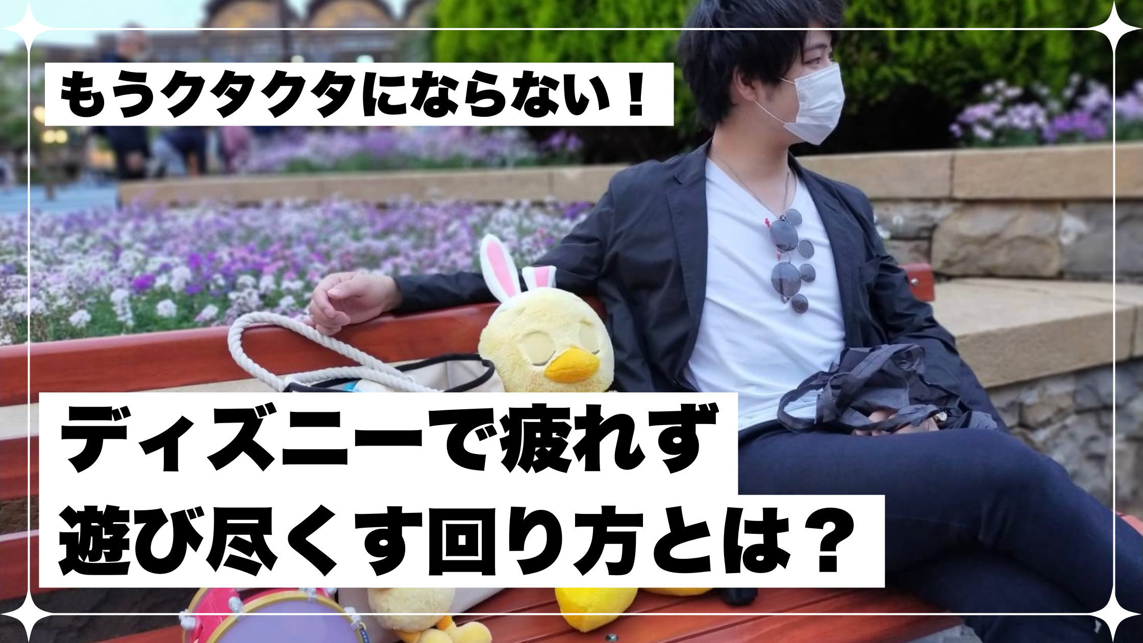 ディズニー 疲れない 回り方 コツ
